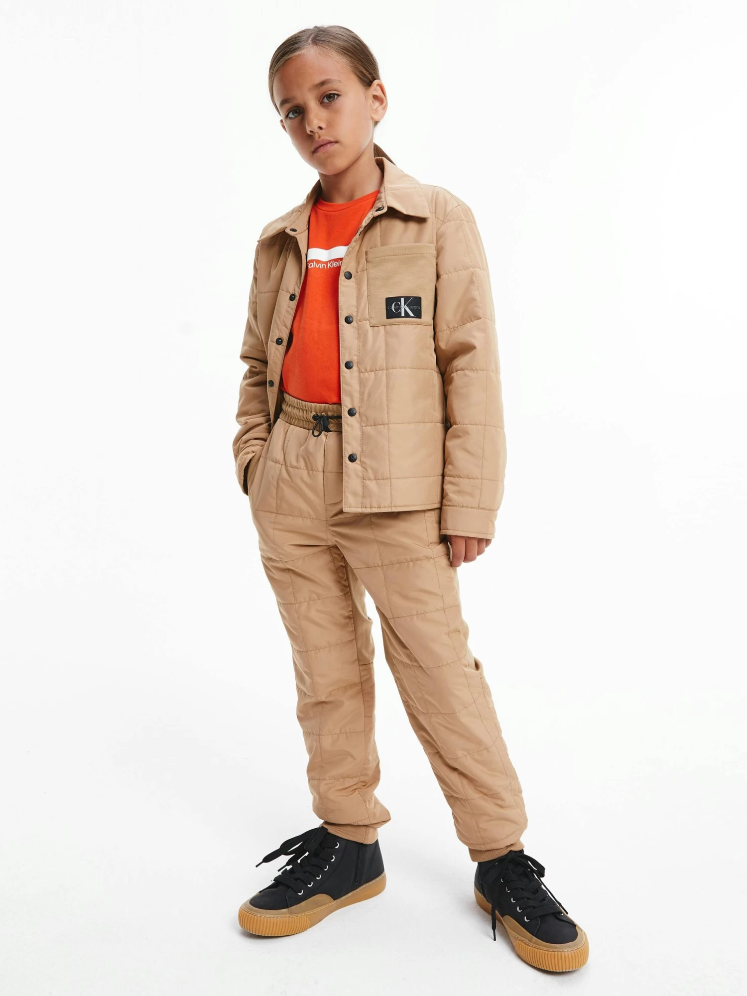 Calvin Klein Boys 4-7 Quilted Pants - Image 10