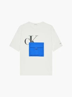 Calvin Klein Boys 8-16 Oversized Colourblock Pocket T-Shirt