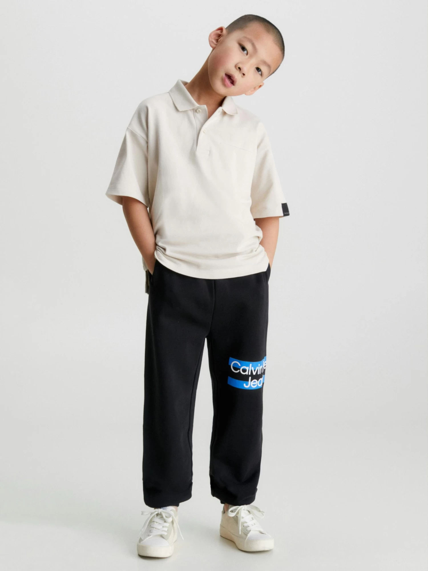 Calvin Klein Boys 8-16 Logo Joggers - Image 5