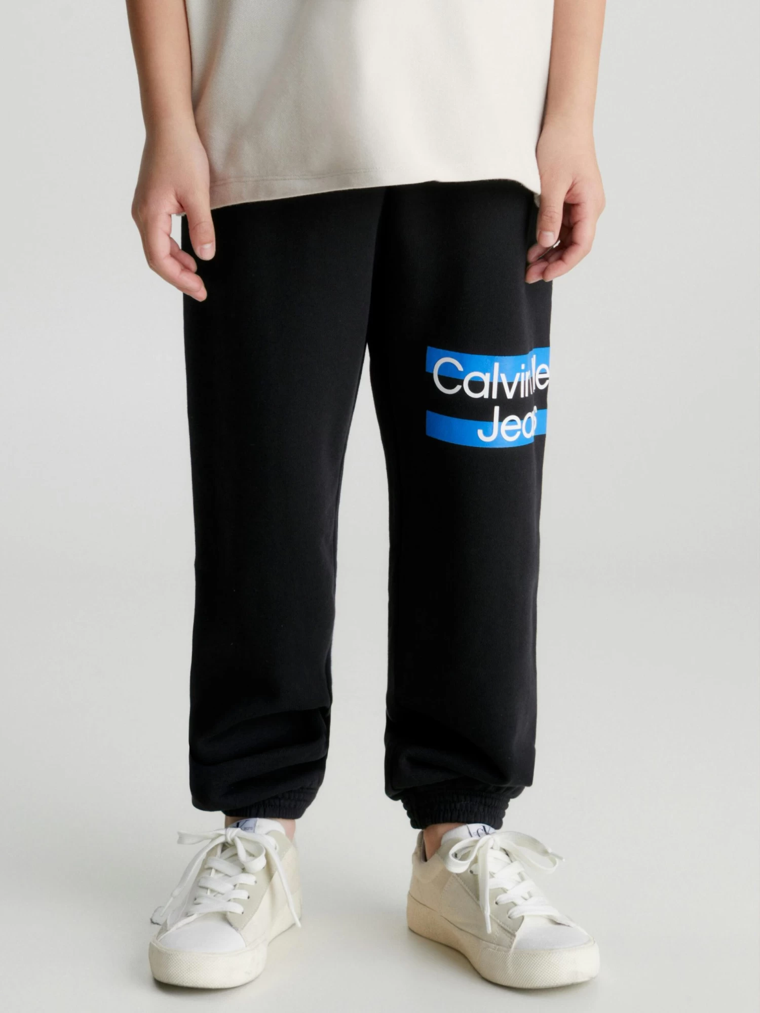 Calvin Klein Boys 8-16 Logo Joggers - Image 2