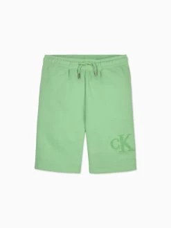 Calvin Klein Boys 3-7 Interlock Pique Shorts