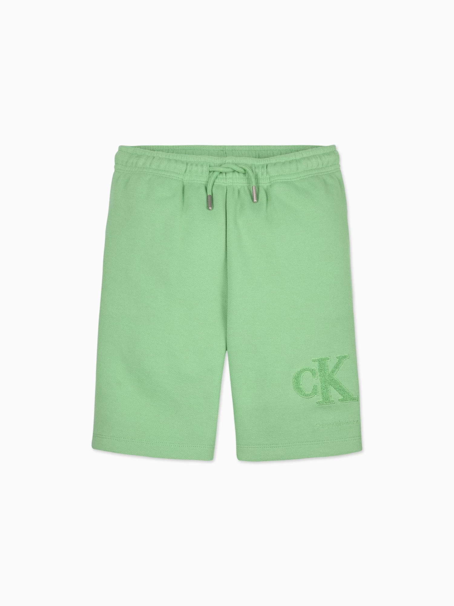 Calvin Klein Boys 3-7 Interlock Pique Shorts