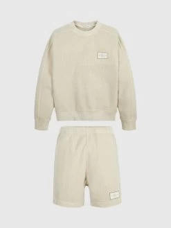 Calvin Klein Boys 8-16 Sweatshirt And Shorts Set