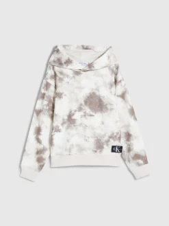 Calvin Klein Boys 3-7 Tie Dye Logo Hoodie