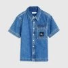 Calvin Klein Boys 8-16 Denim Overshirt