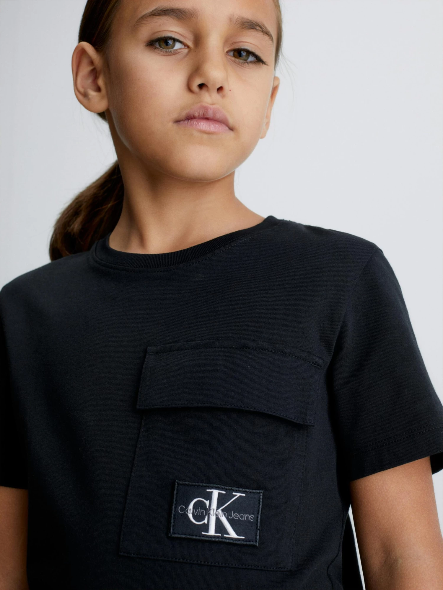 Calvin Klein Boys 8-16 Flap Pocket T-shirt - Image 4