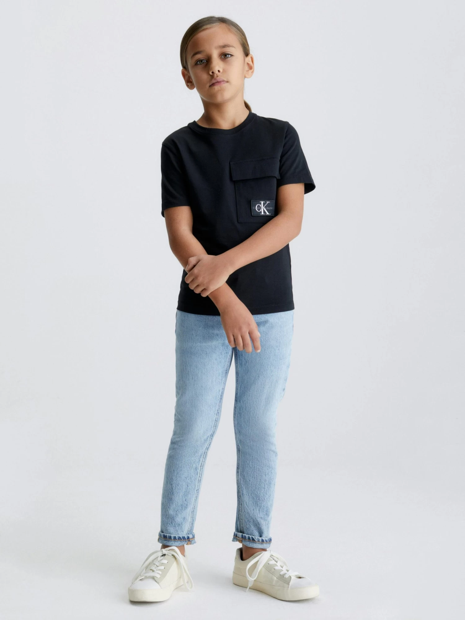 Calvin Klein Boys 8-16 Flap Pocket T-shirt - Image 5