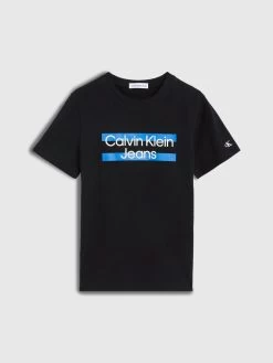 Calvin Klein Boys 3-7 Cotton Logo T-Shirt