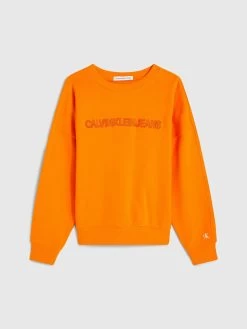 Calvin Klein Boys 3-7 Relaxed Logo Sweatshirt