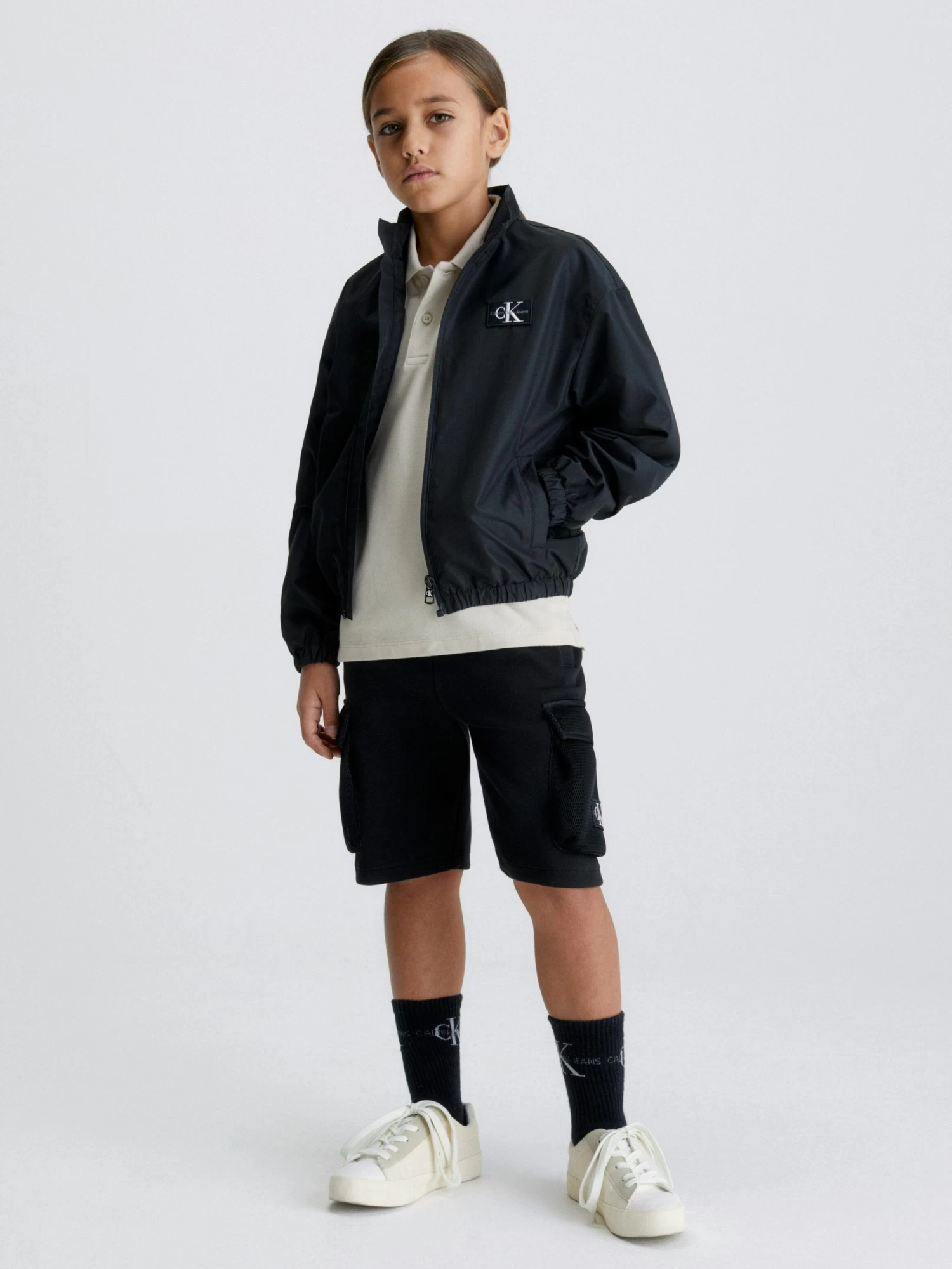 Calvin Klein Boys 3-7 Mesh Shorts - Image 5