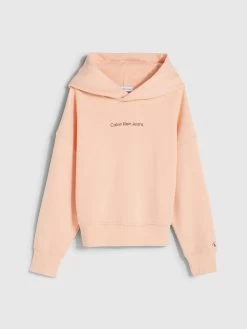 Calvin Klein Girls 8-16 Relaxed Logo Hoodie