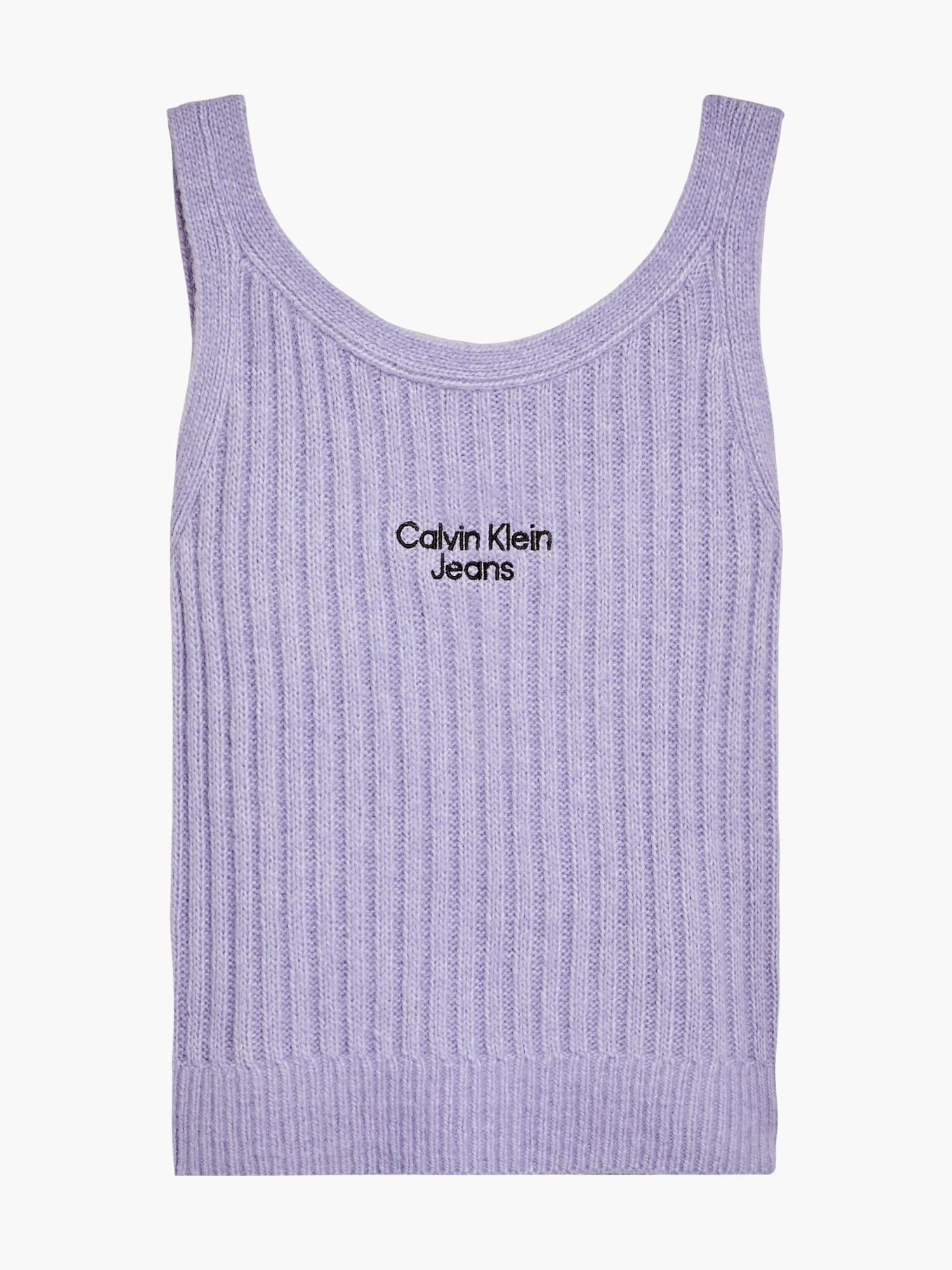 Calvin Klein Girls 4-7 Ribbed Knit Top