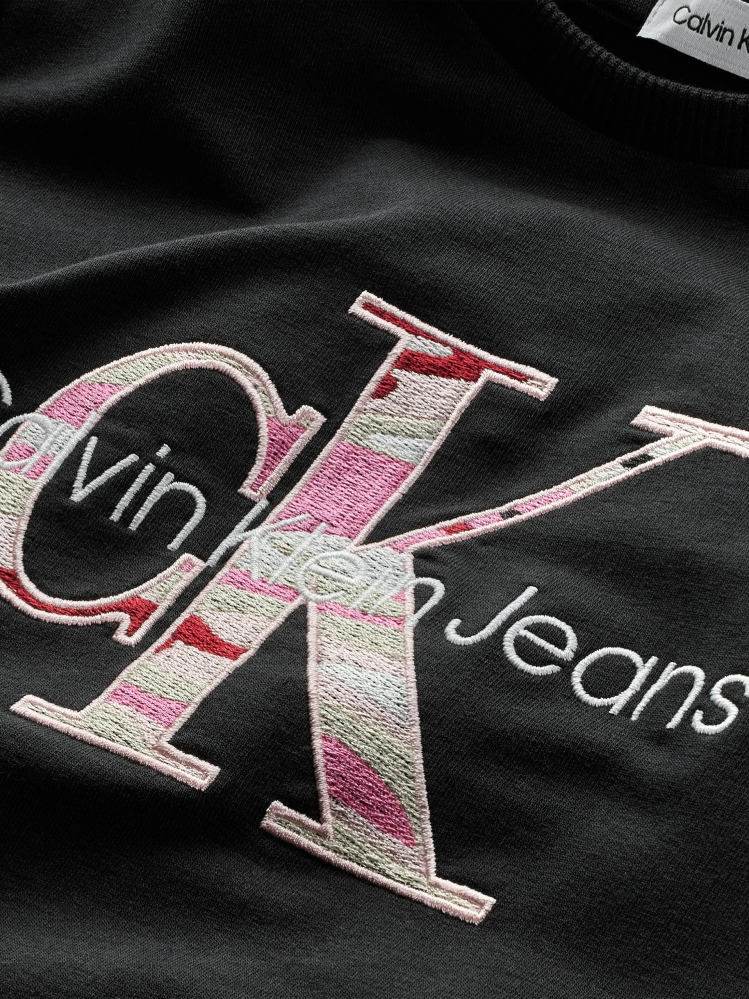 Calvin Klein Girls 8-16 Polaroid Logo T-Shirt Dress - Image 8