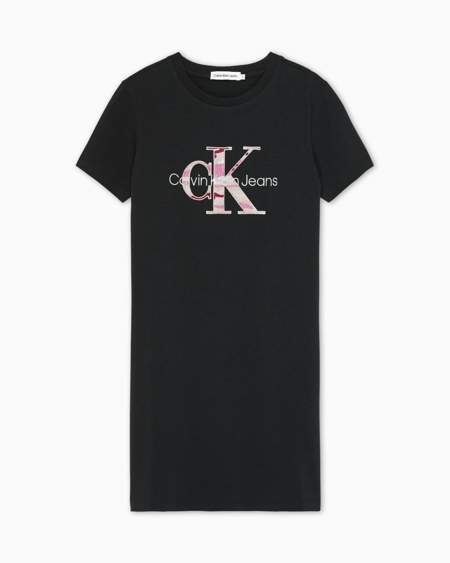 Calvin Klein Girls 8-16 Polaroid Logo T-Shirt Dress - Image 3