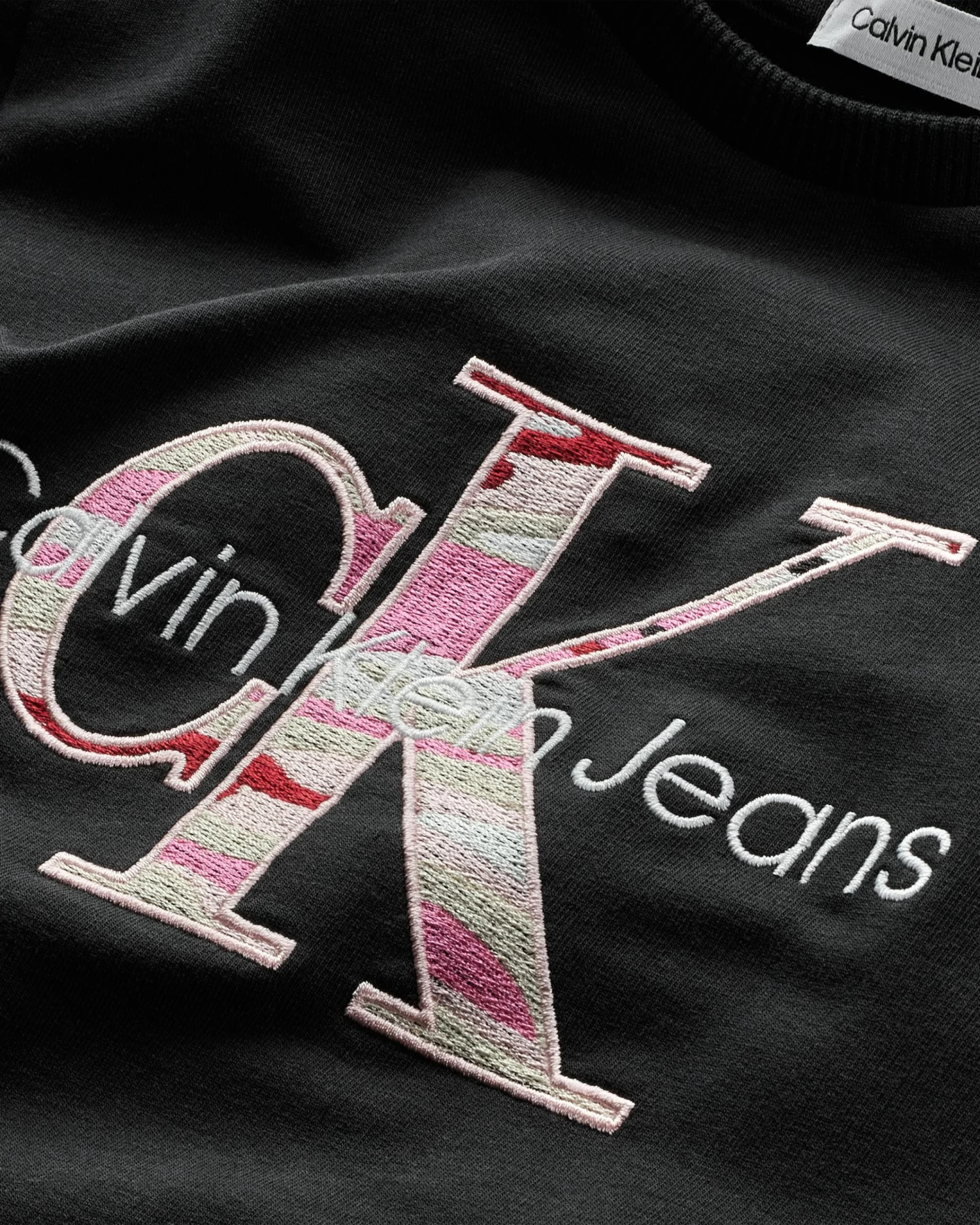 Calvin Klein Girls 8-16 Polaroid Logo T-Shirt Dress - Image 6