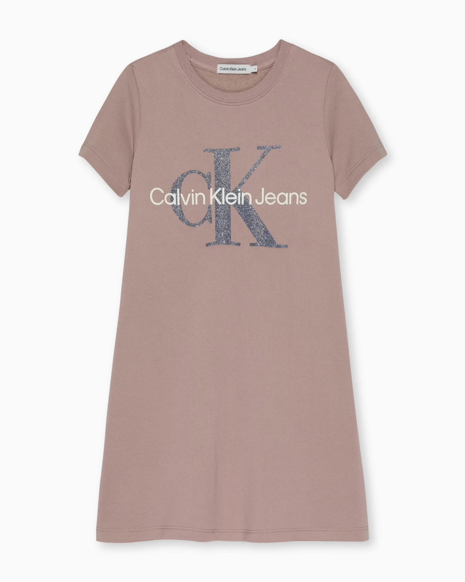 Calvin Klein Girls 8-16 A-Line Logo Dress