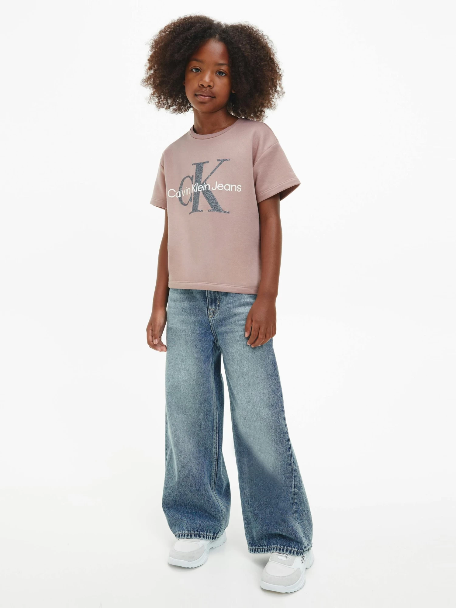 Calvin Klein Girls 8-16 Logo T-Shirt - Image 4