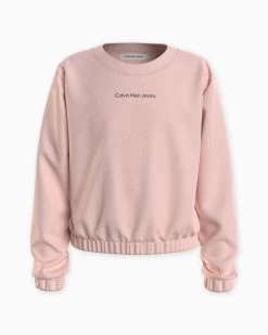 Calvin Klein Girls 4-7 Relaxed Logo Sweatshirt