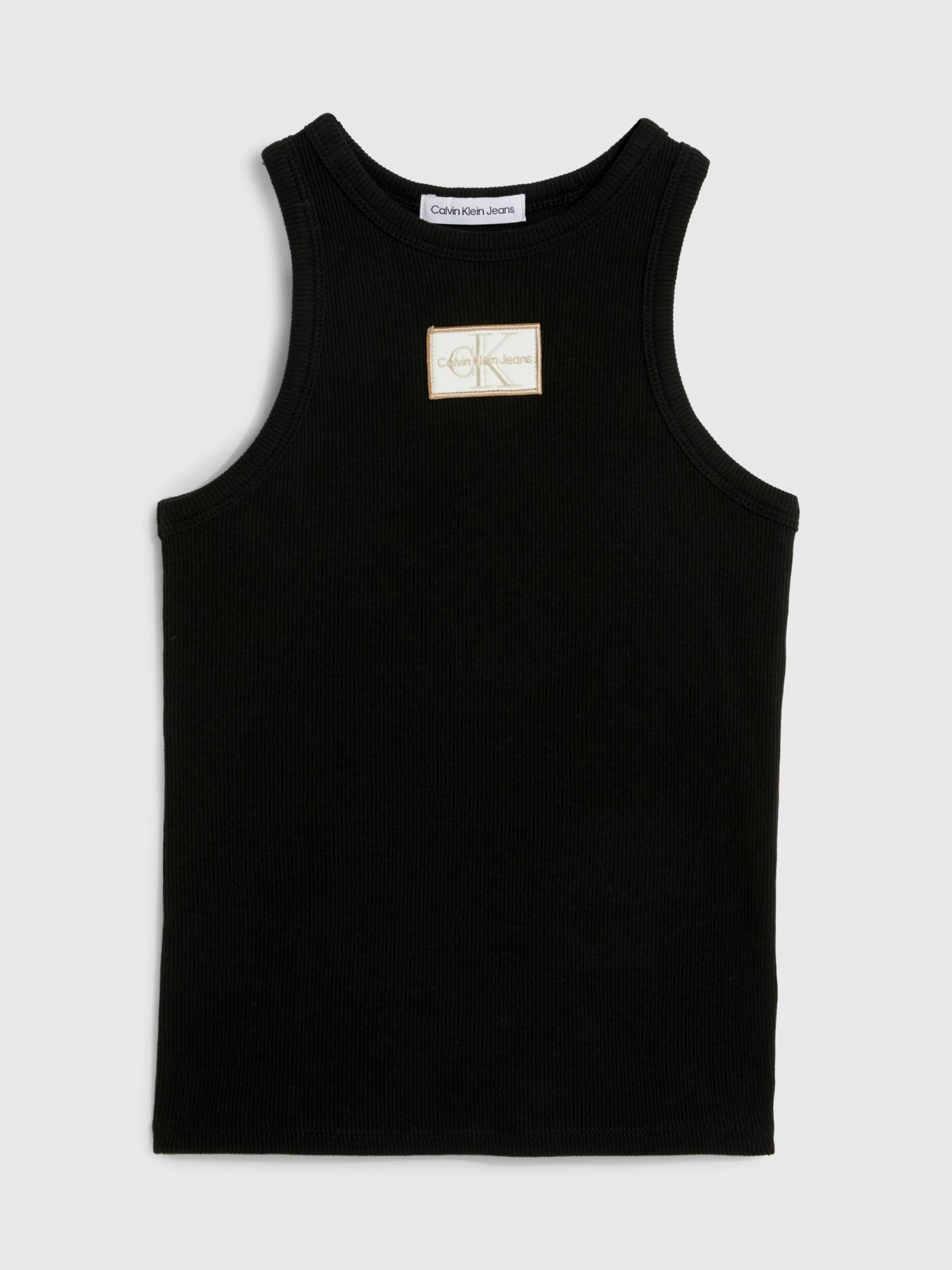 Calvin Klein Girls 8-16 Ribbed Racer Tank Top