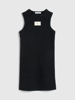 Calvin Klein Girls 3-7 Ribbed Sleeveless Dress