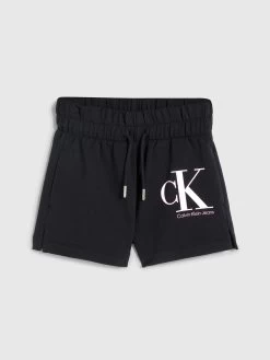 Calvin Klein Girls 3-7 Logo Shorts