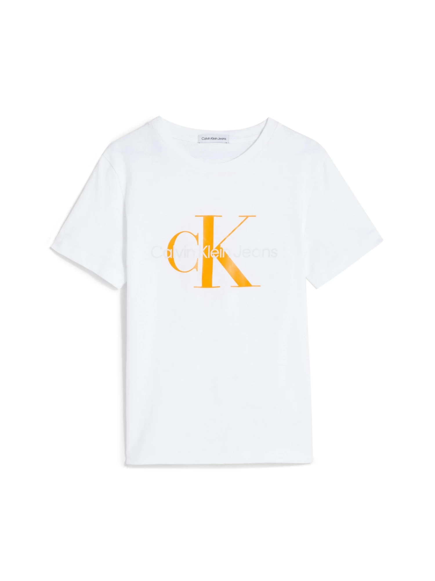 Calvin Klein Kids Unisex 8-16 Cotton Logo T-Shirt