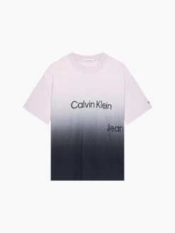 Calvin Klein Kids Unisex 4-7 Cotton Logo T-Shirt