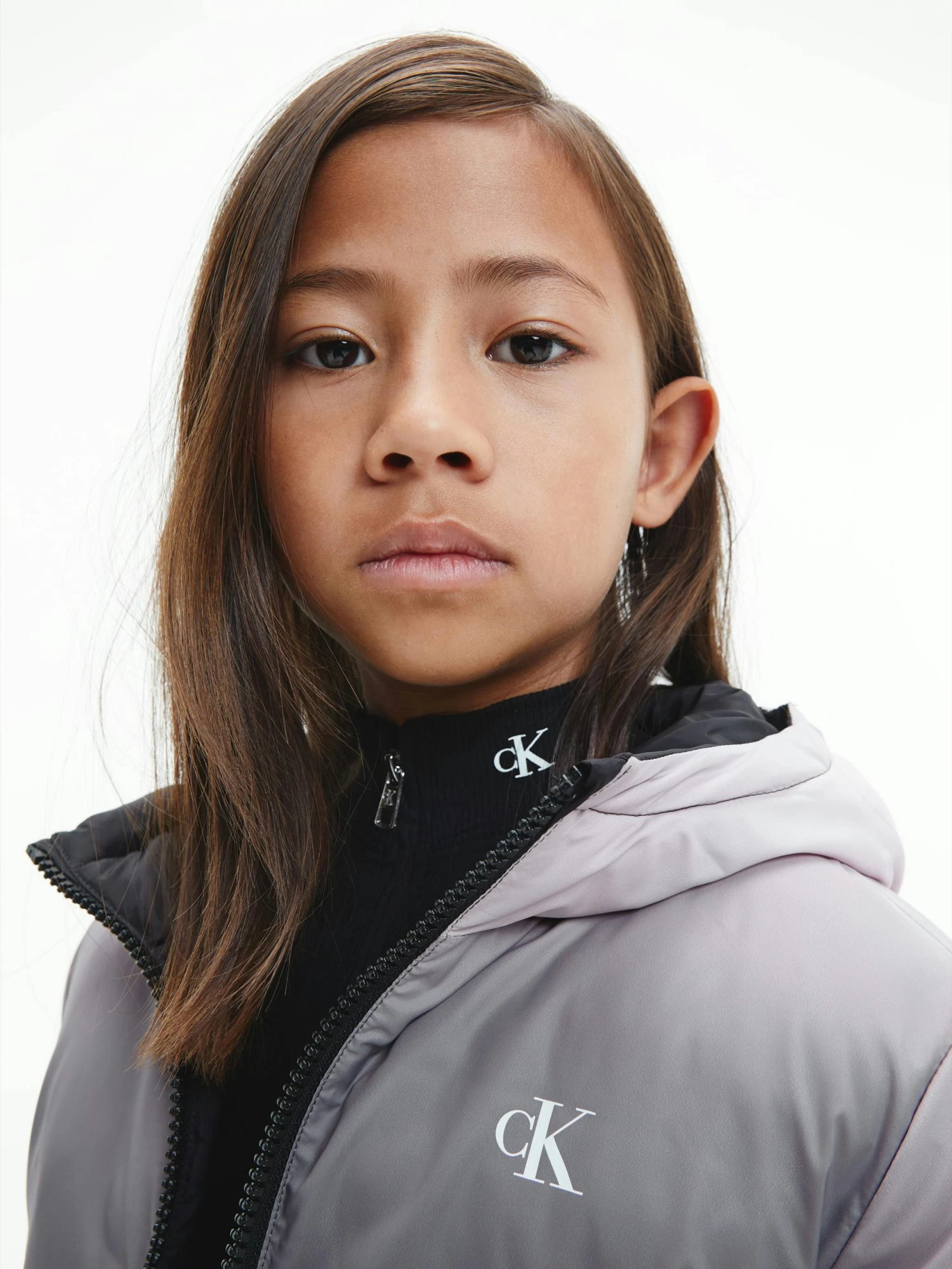 Calvin Klein Kids Unisex 4-7 Reversible Puffer Jacket - Image 4