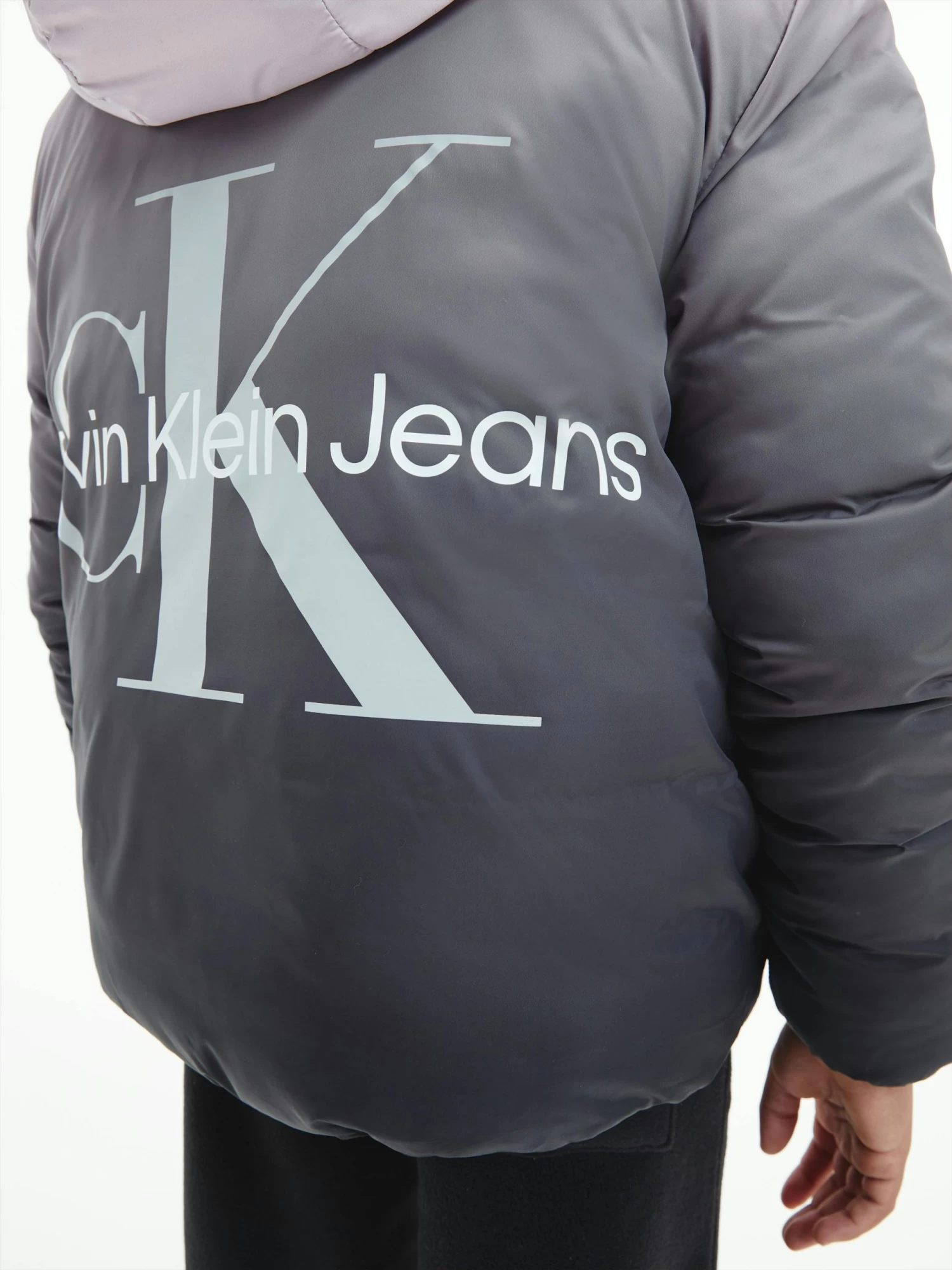 Calvin Klein Kids Unisex 4-7 Reversible Puffer Jacket - Image 5
