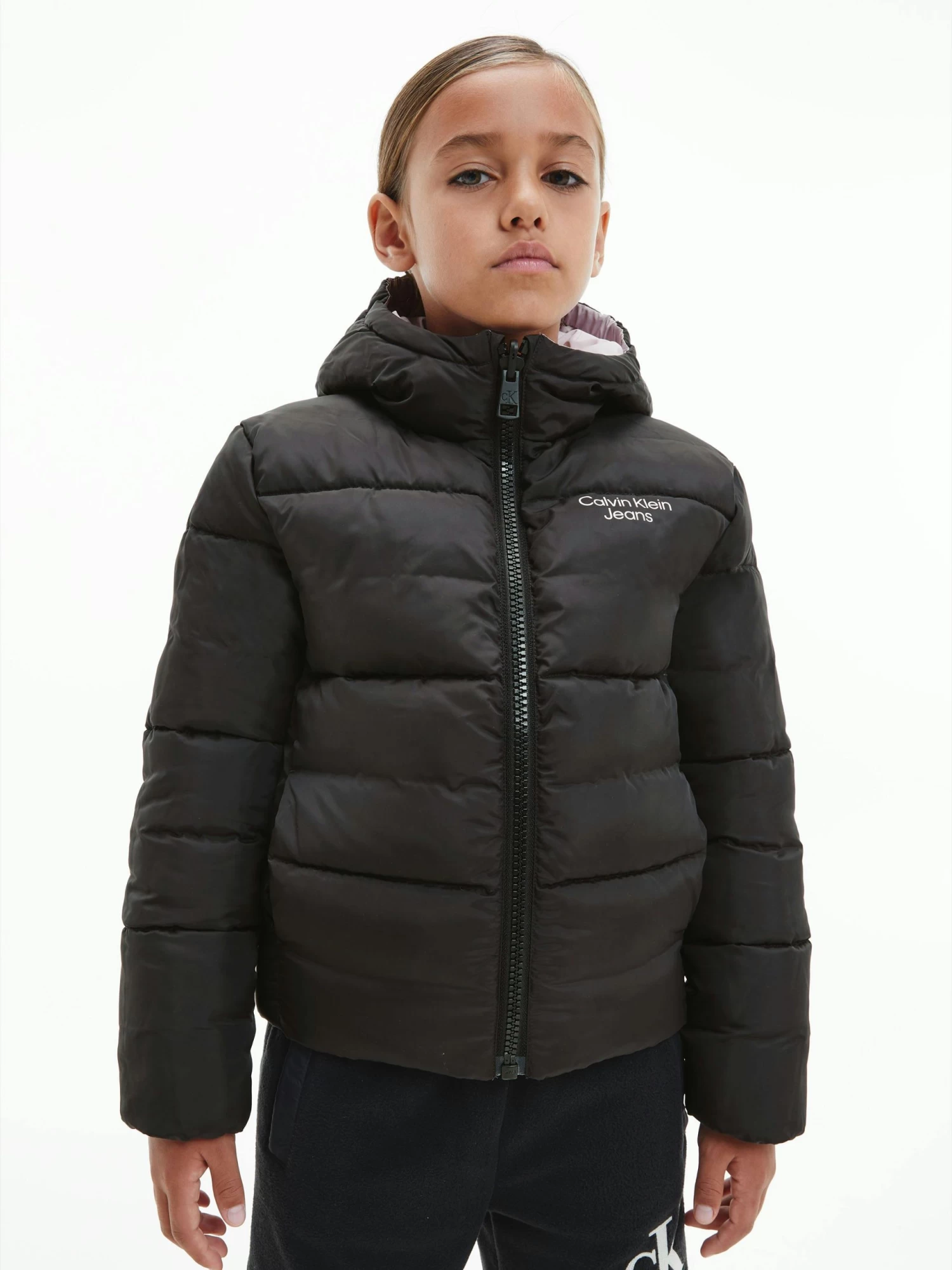 Calvin Klein Kids Unisex 4-7 Reversible Puffer Jacket - Image 7