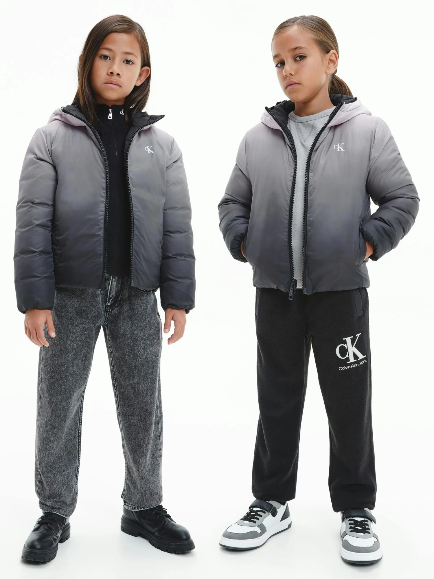 Calvin Klein Kids Unisex 4-7 Reversible Puffer Jacket - Image 8