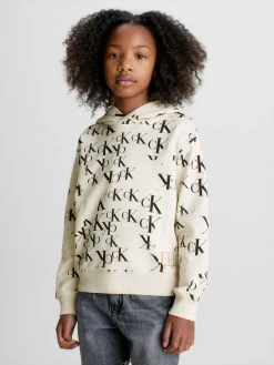 Calvin Klein Kids Unisex 3-7 Kids Monogram Hoodie