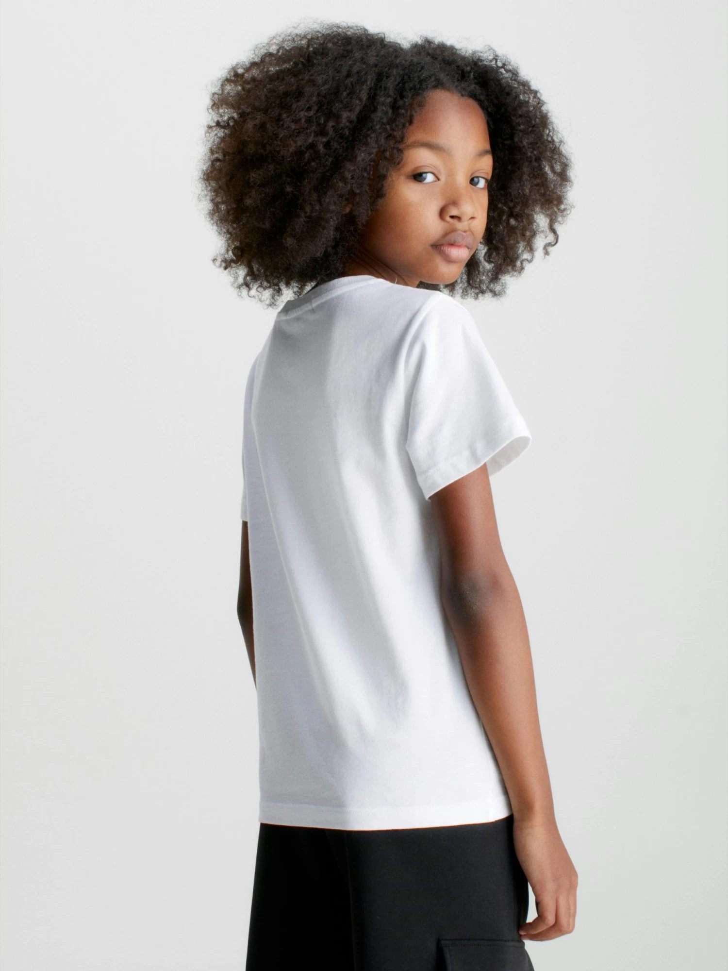 Calvin Klein Kids Unisex 3-7 Kids Monogram Flare Graphic T-Shirt - Image 2