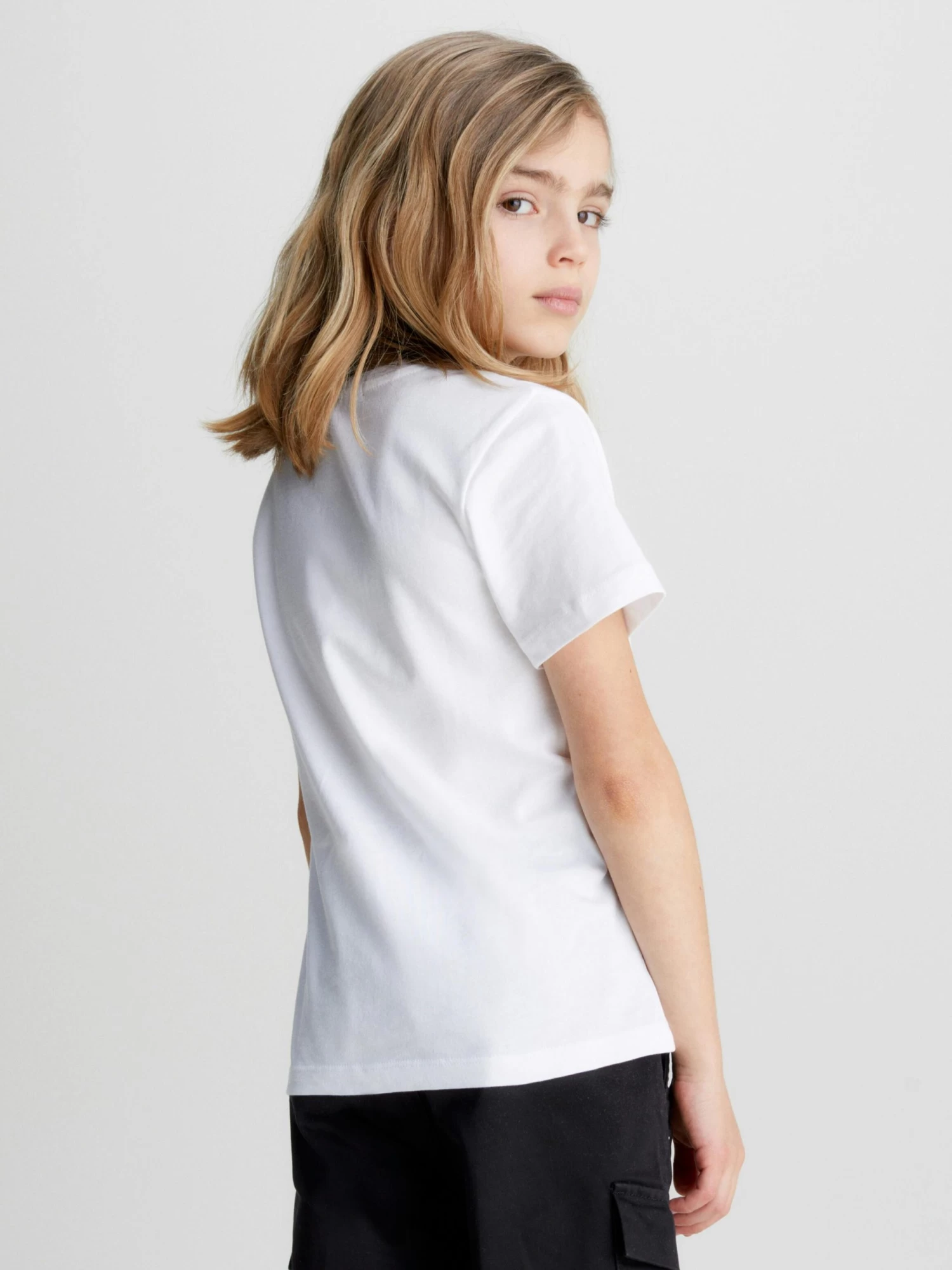 Calvin Klein Kids Unisex 3-7 Kids Monogram Flare Graphic T-Shirt - Image 5