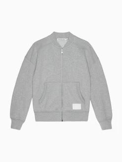 Calvin Klein Kids Unisex 8-16 Terry Zip Through Hoodie