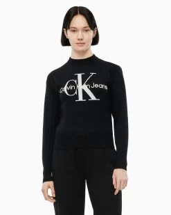 Calvin Klein Monogram Knit Sweatshirt