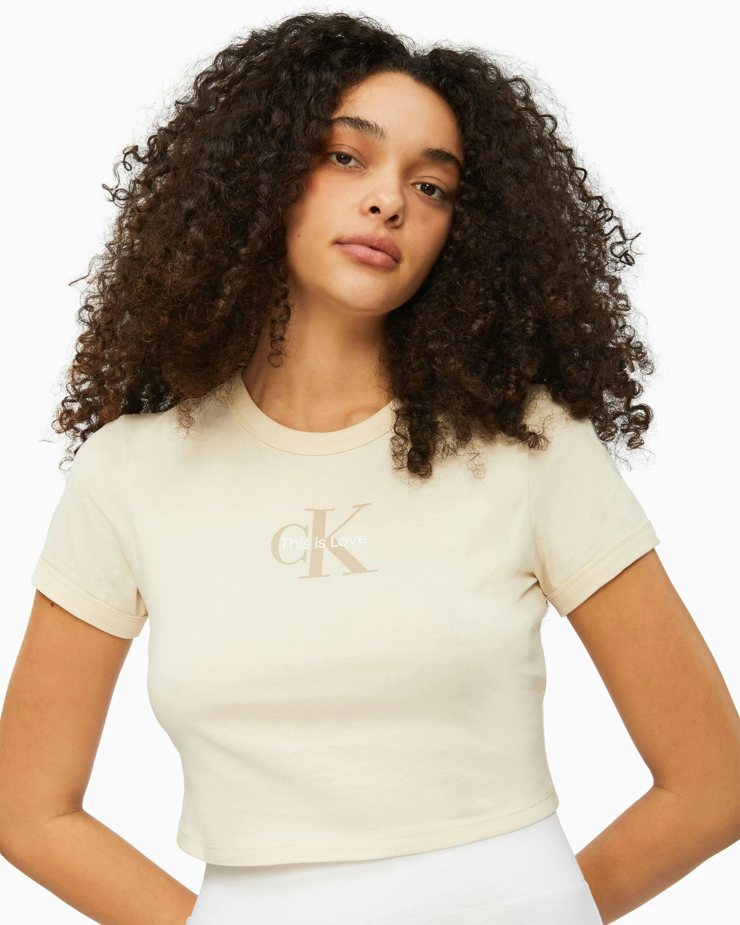 Calvin Klein Pride Cropped Logo T-shirt - Image 3