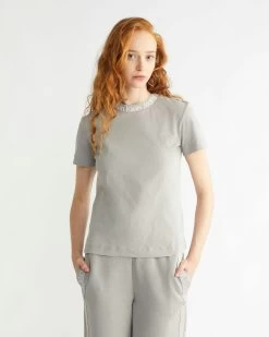 Calvin Klein Organic Cotton Logo Collar T-shirt