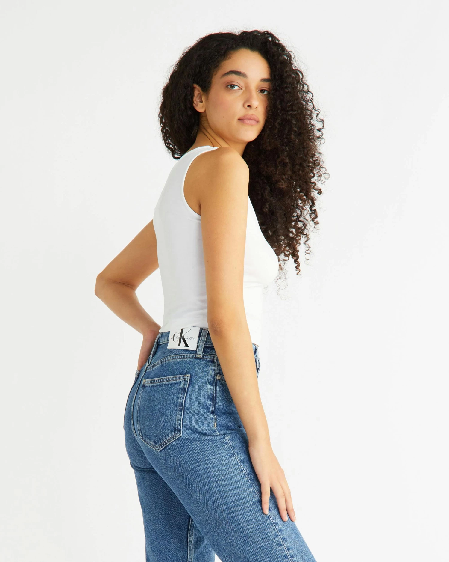 Calvin Klein Pride Cropped Tank Top - Image 2