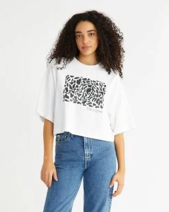 Calvin Klein First Nations Pride Cropped Graphic T-Shirt