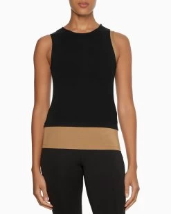 Calvin Klein Colour Block Jersey Top