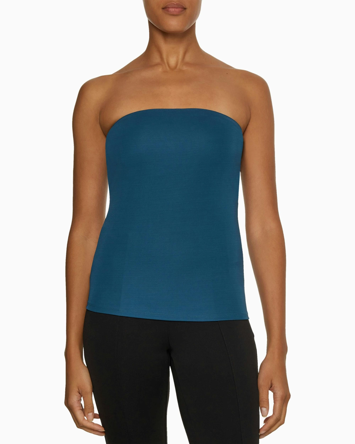 Calvin Klein Crepe Bandeau Top