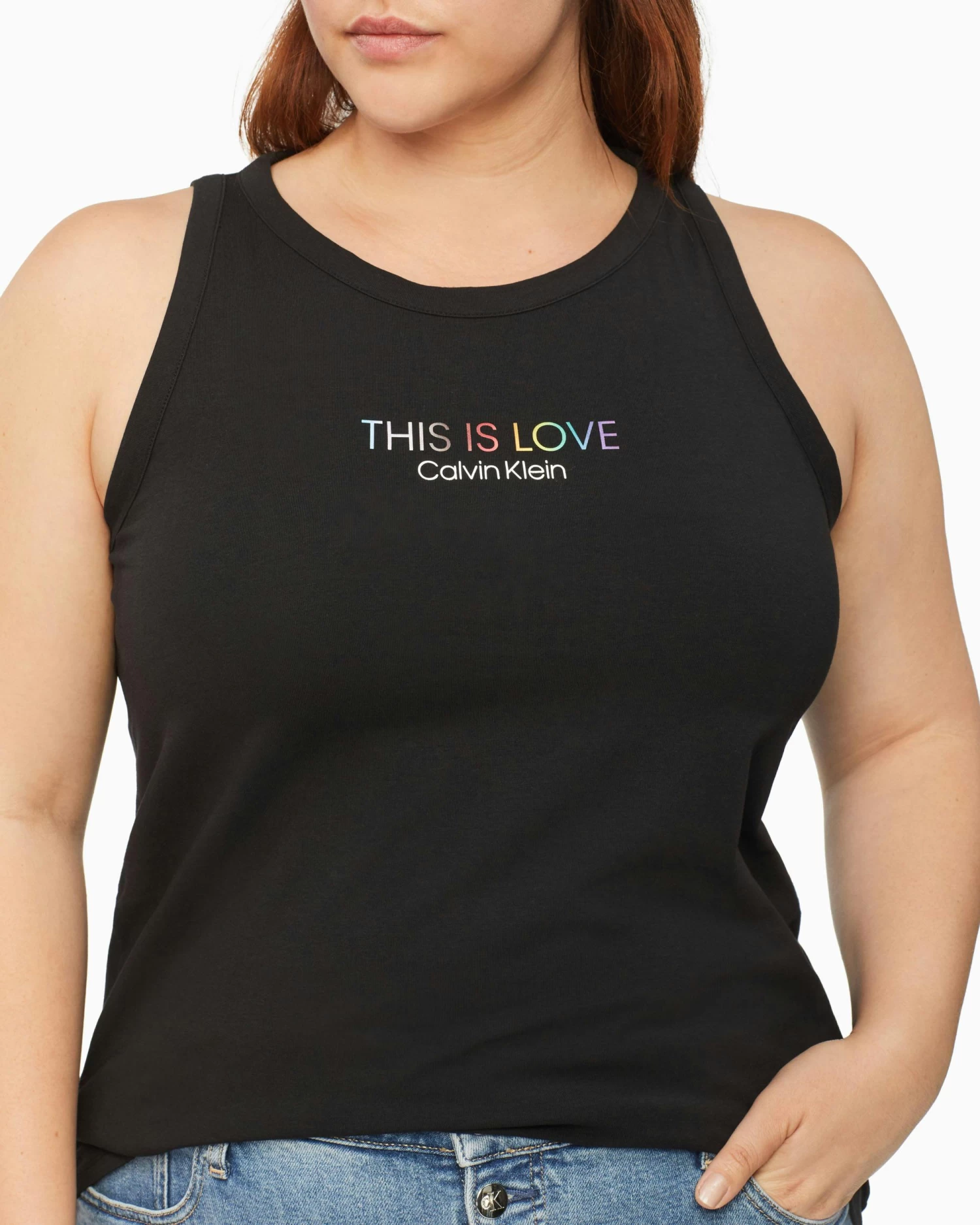 Calvin Klein Inclusive Pride Jersey Tank Top - Image 3