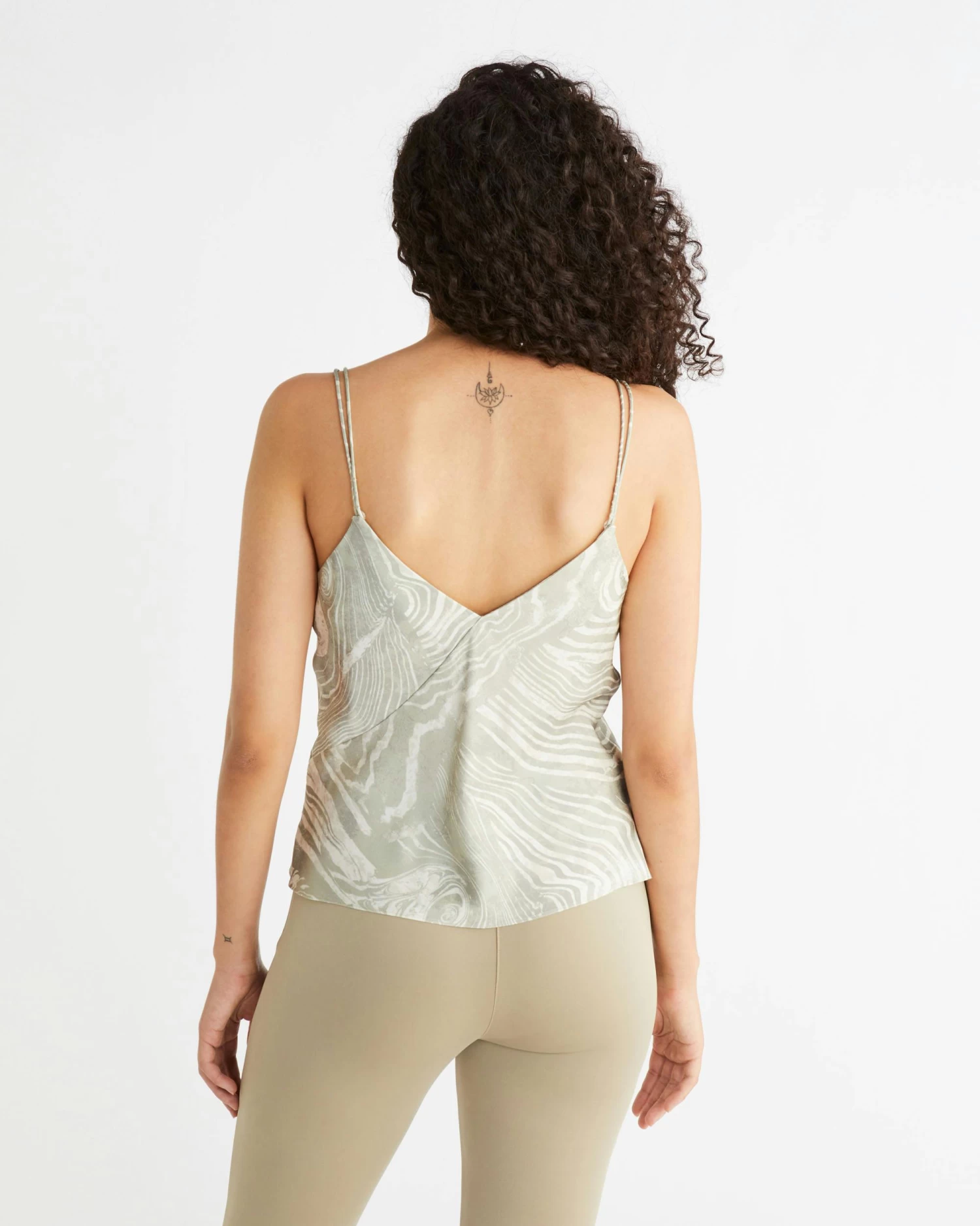 Calvin Klein Marble Print Cami Top - Image 2