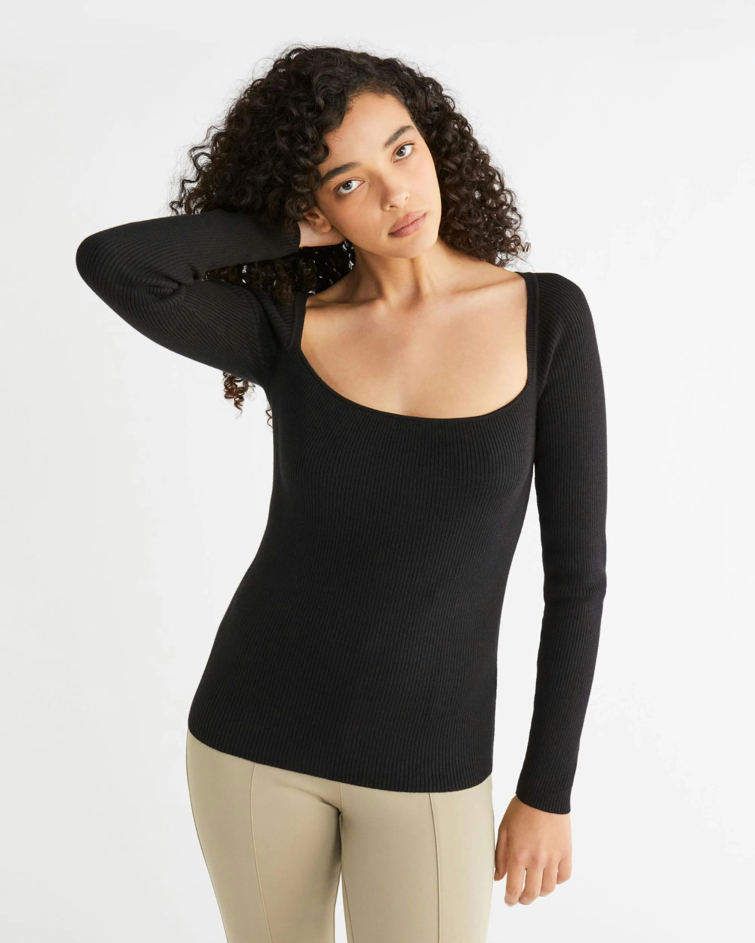 Calvin Klein Slim Ribbed Jumper - Image 3