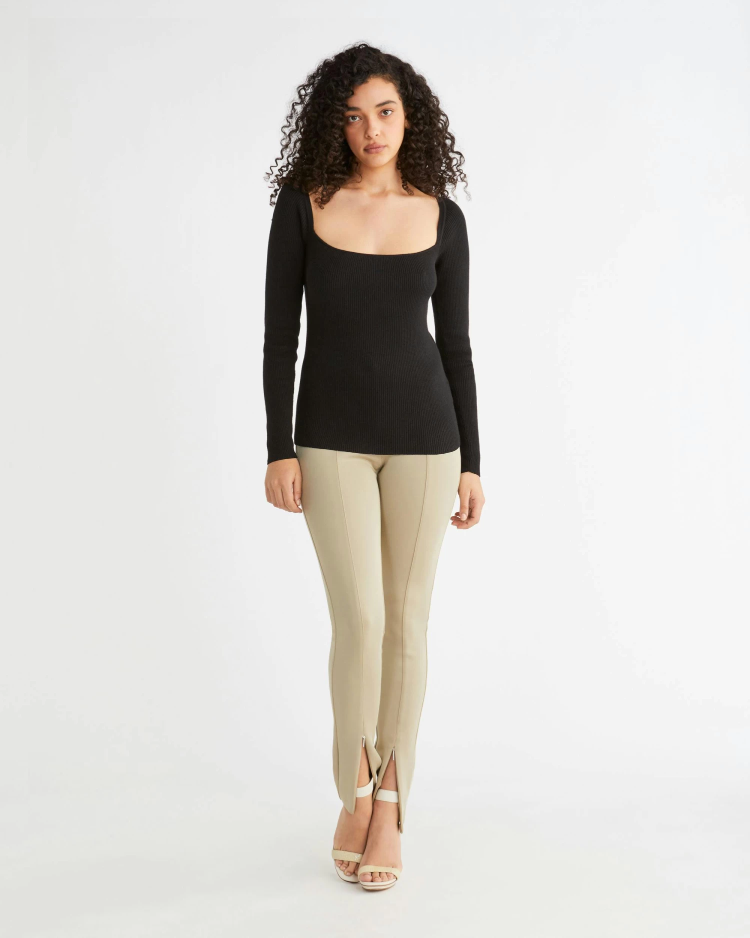 Calvin Klein Slim Ribbed Jumper - Image 4