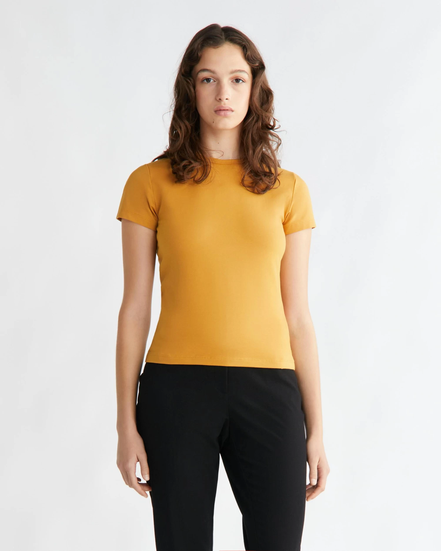 Calvin Klein Smooth Cotton Stretch T-Shirt