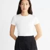 Calvin Klein Smooth Cotton Stretch T-Shirt