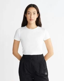 Calvin Klein Smooth Cotton Stretch T-Shirt