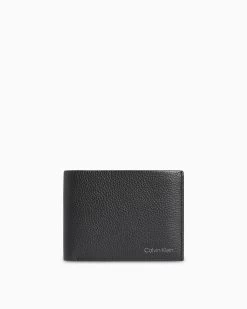 Calvin Klein Leather RFID Trifold Wallet